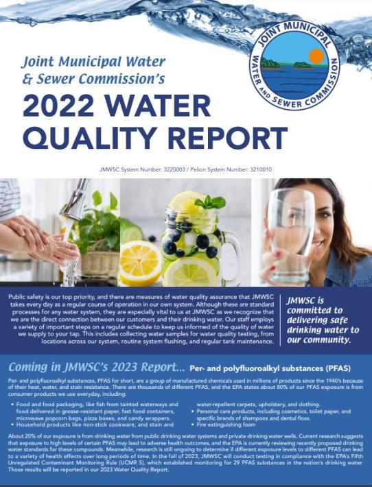 Water quality report 2022