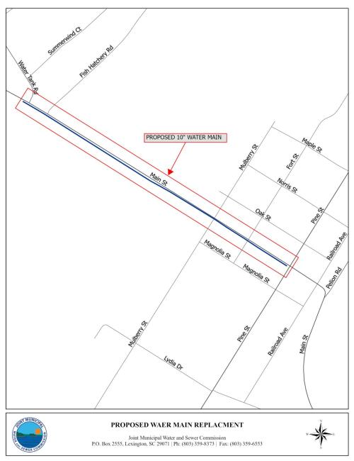 Pelion Main Street Water Main Replacement