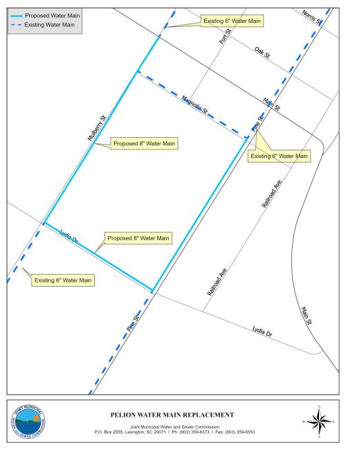 Pelion Water Main Replacement 